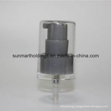 Aluminum Plastic Cream Pump with Overcap